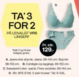 Føtex Cardigan og leggings (B) tilbud