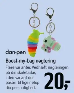 Føtex Boost-my-bag nøgle ring tilbud