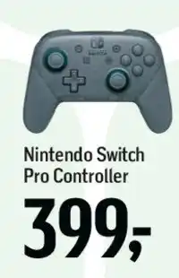 Føtex Nintendo Switch Pro Controller tilbud