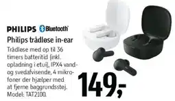 Føtex Philips trådløse in-ear tilbud