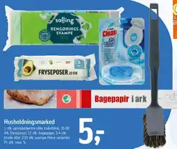 Føtex Bagepapir / Fryseposer / Rengøringssvampe tilbud