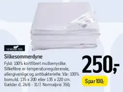 Føtex Silkesommerdyne tilbud