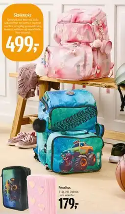 Føtex Skoletaske tilbud
