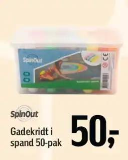 Føtex Gadekridt i spand 50-pak tilbud