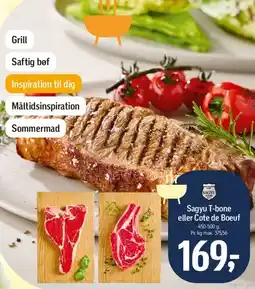 Føtex SAGYU T-bone eller Cote de Boeuf tilbud