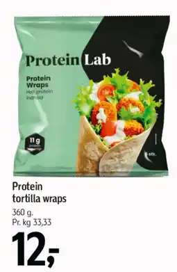 Føtex Protein tortilla wraps tilbud