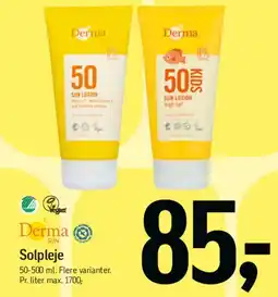 Føtex Solpleje tilbud