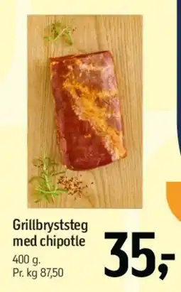 Føtex Grillbryststeg med chipotle tilbud