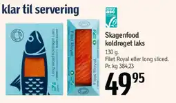 Føtex Skagenfood koldrøget laks tilbud