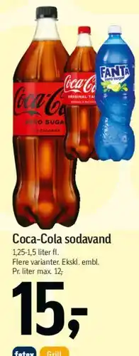 Føtex Coca-Cola sodavand tilbud