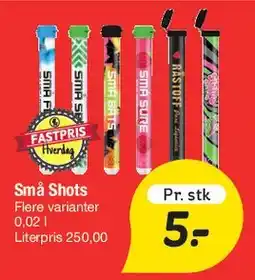 Fakta Tyskland Små Shots tilbud