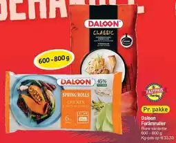 Fakta Tyskland Daloon Forårsruller / Spring Rolls tilbud
