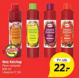 Fakta Tyskland Hela Ketchup (flere varianter) tilbud