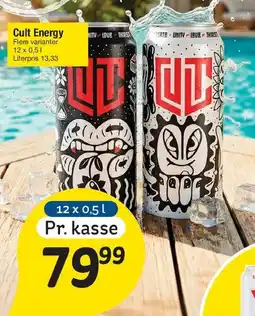 Fakta Tyskland Cult Energy tilbud