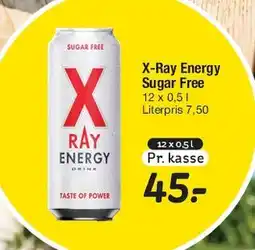 Fakta Tyskland X-Ray Energy Sugar Free tilbud