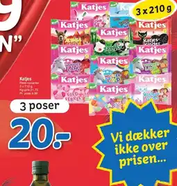 Fakta Tyskland Katjes (3 poser) tilbud
