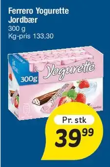 Fakta Tyskland Ferrero Yogurette Jordbær tilbud