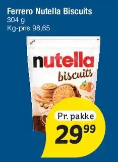 Fakta Tyskland Ferrero Nutella Biscuits tilbud