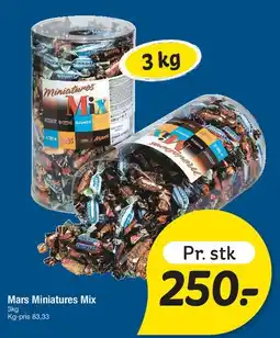 Fakta Tyskland Mars Miniatures Mix (3 kg) tilbud