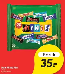 Fakta Tyskland Mars Mixed Mini tilbud
