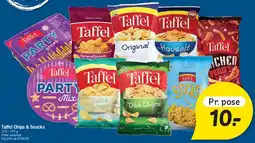 Fakta Tyskland Taffel Chips & Snacks tilbud