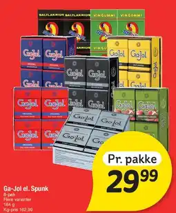 Fakta Tyskland Ga-Jol el. Spunk tilbud