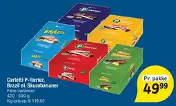 Fakta Tyskland Carletti P-tærter, Brazil el. Skumbananer tilbud