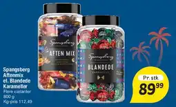 Fakta Tyskland Spangsberg Aftenmix / Blandede Karameller tilbud