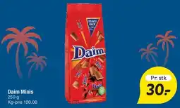Fakta Tyskland Daim Minis tilbud