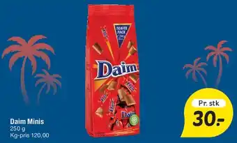 Fakta Tyskland Daim Minis tilbud