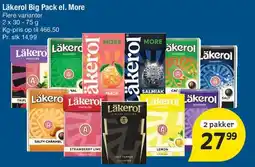 Fakta Tyskland Läkerol Big Pack & More tilbud
