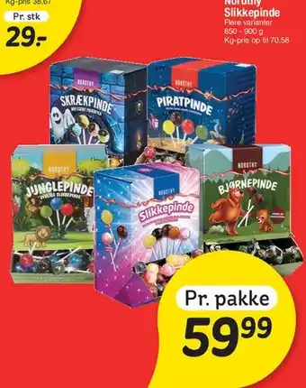 Fakta Tyskland Nordthy Slikkepinde tilbud