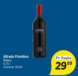 Fakta Tyskland Alfredo Primitivo tilbud