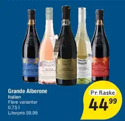 Fakta Tyskland Grande Alberone Appassimento tilbud