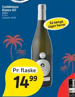 Fakta Tyskland Costebianco Bianco IGT tilbud