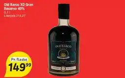 Fakta Tyskland Old Barco XO Gran Reserva tilbud