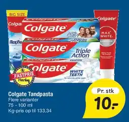 Fakta Tyskland Colgate Tandpasta tilbud