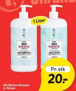 Fakta Tyskland 365 Minirisk Shampoo & Balsam tilbud