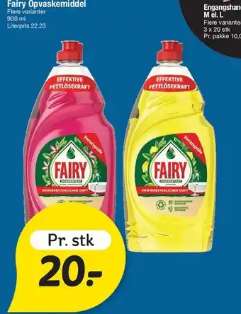 Fakta Tyskland Fairy Opvaskemiddel tilbud