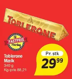 Fakta Tyskland Toblerone tilbud