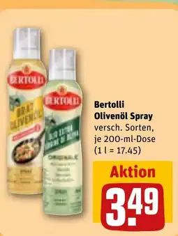 REWE DE Bertolli Olivenöl Spray tilbud