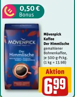 REWE DE Mövenpick Kaffee Der Himmlische tilbud