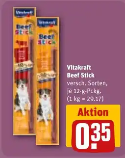 REWE DE Vitakraft Beef Stick tilbud
