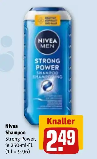 REWE DE Nivea Shampoo tilbud