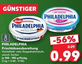 PHILADELPHIA Frischkäsezubereitung