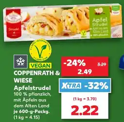 Kaufland DE COPPENRATH & WIESE Apfelstrudel tilbud