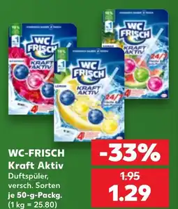 Kaufland DE WC-FRISCH Kraft Aktiv tilbud