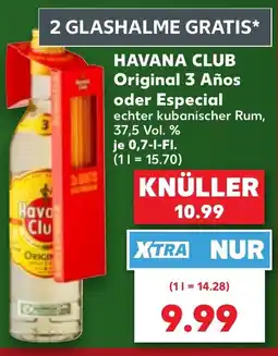 Kaufland DE HAVANA CLUB Original 3 Años oder Especial tilbud
