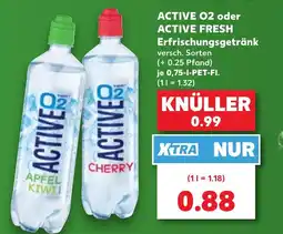 Kaufland DE ACTIVE O2 oder ACTIVE FRESH Erfrischungsgetränk tilbud