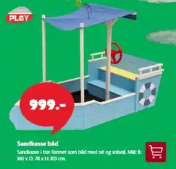 Fætter BR Sandkasse båd tilbud